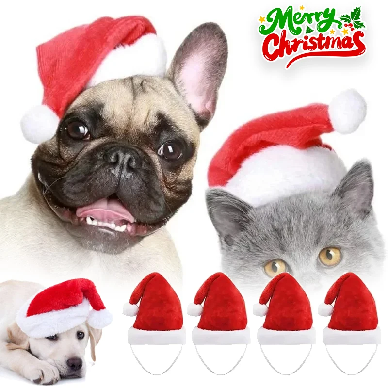 クリスマスペットサンタ帽子 赤いぬいぐるみ ソフトホリデーキ - Santa Hat Plush のレビューと価格