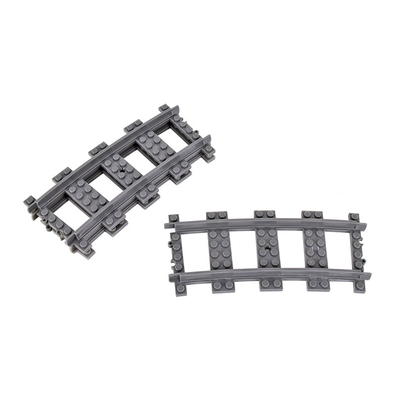 MOC 市レンガスイッチクロスフォーク曲線レールビルディング - Lego Set City のレビューと価格